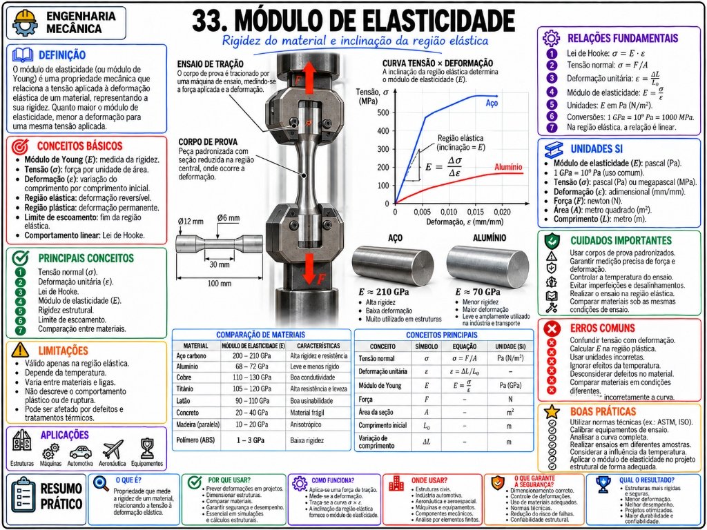 33. Módulo de Elasticidade (10/10)