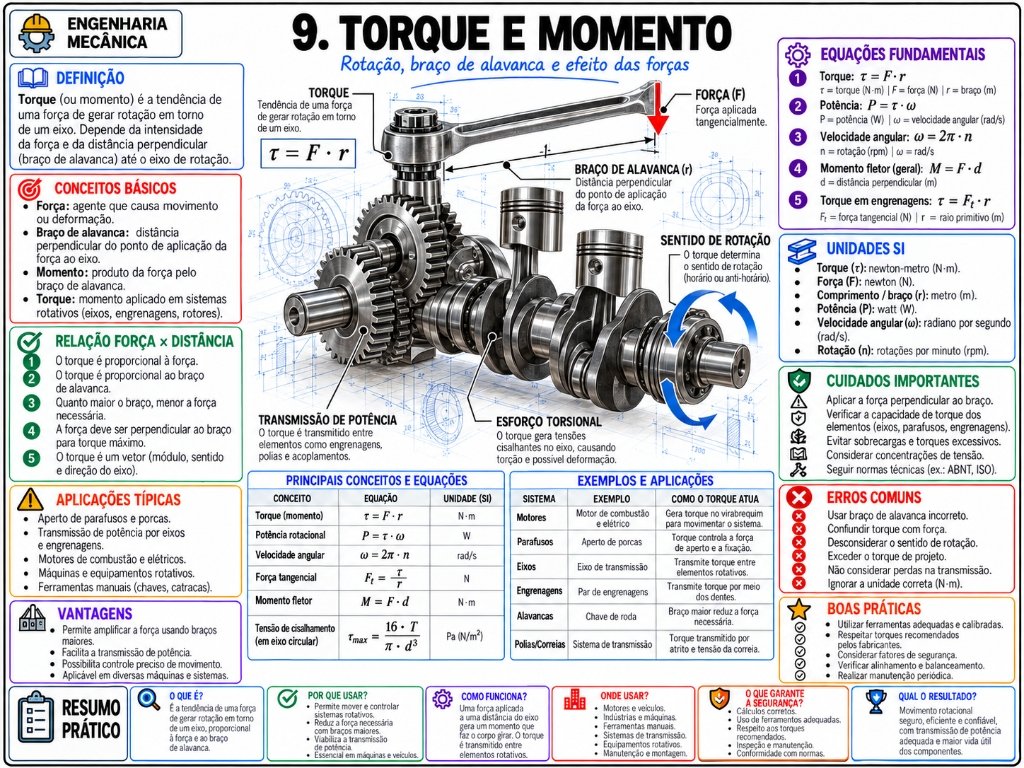 9. Torque e Momento (9/10)