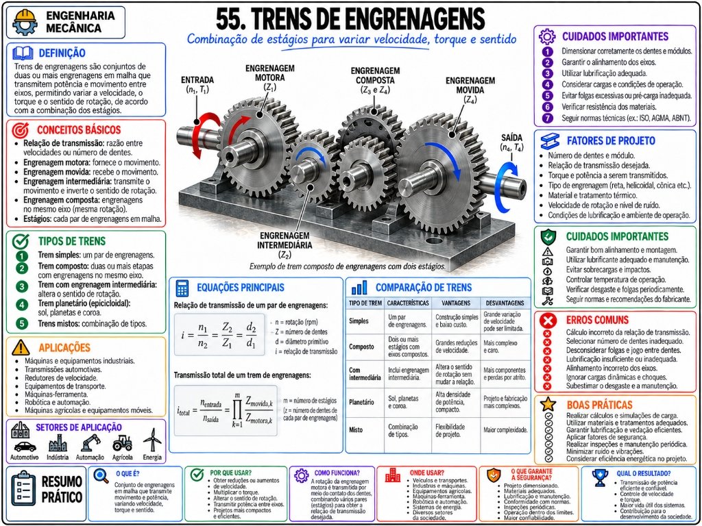 55. Trens de Engrenagens (9/10)