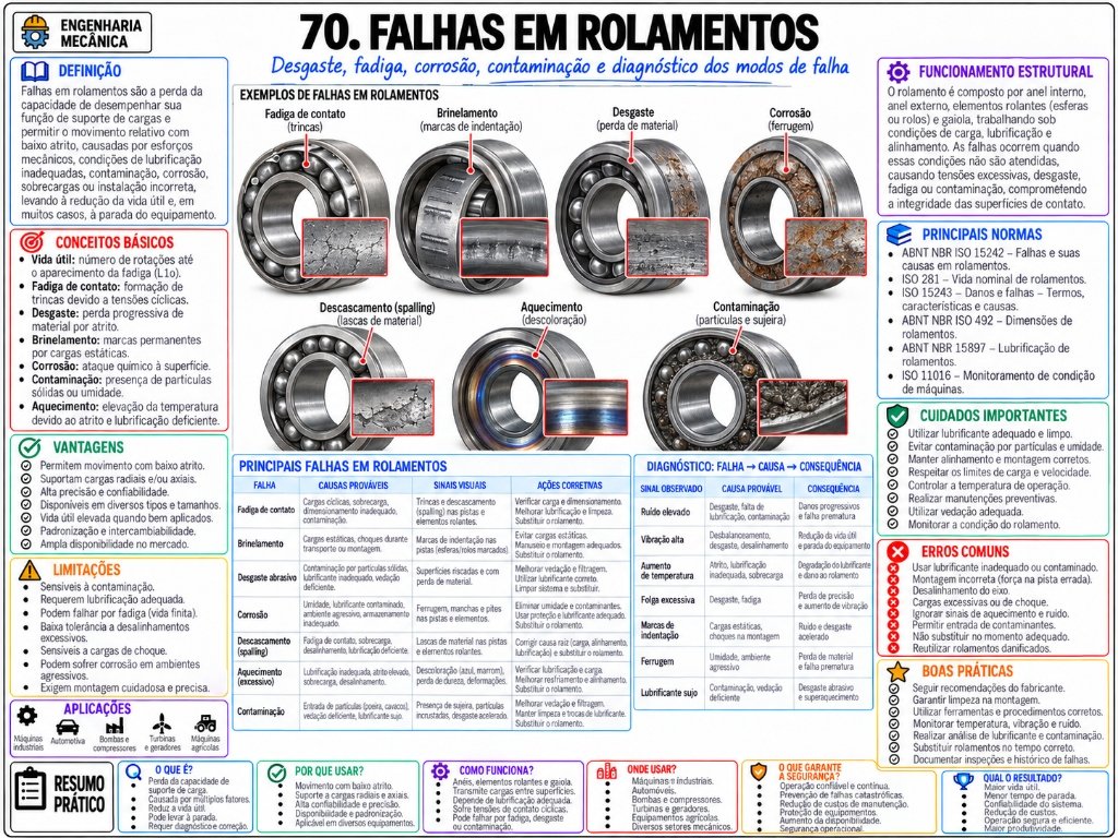 70. Falhas em Rolamentos (4/10)